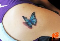 Blue Butterfly Tattoo Shoulder Butterfly Tattoo Mario Tattoo Tattoo throughout dimensions 945 X 945