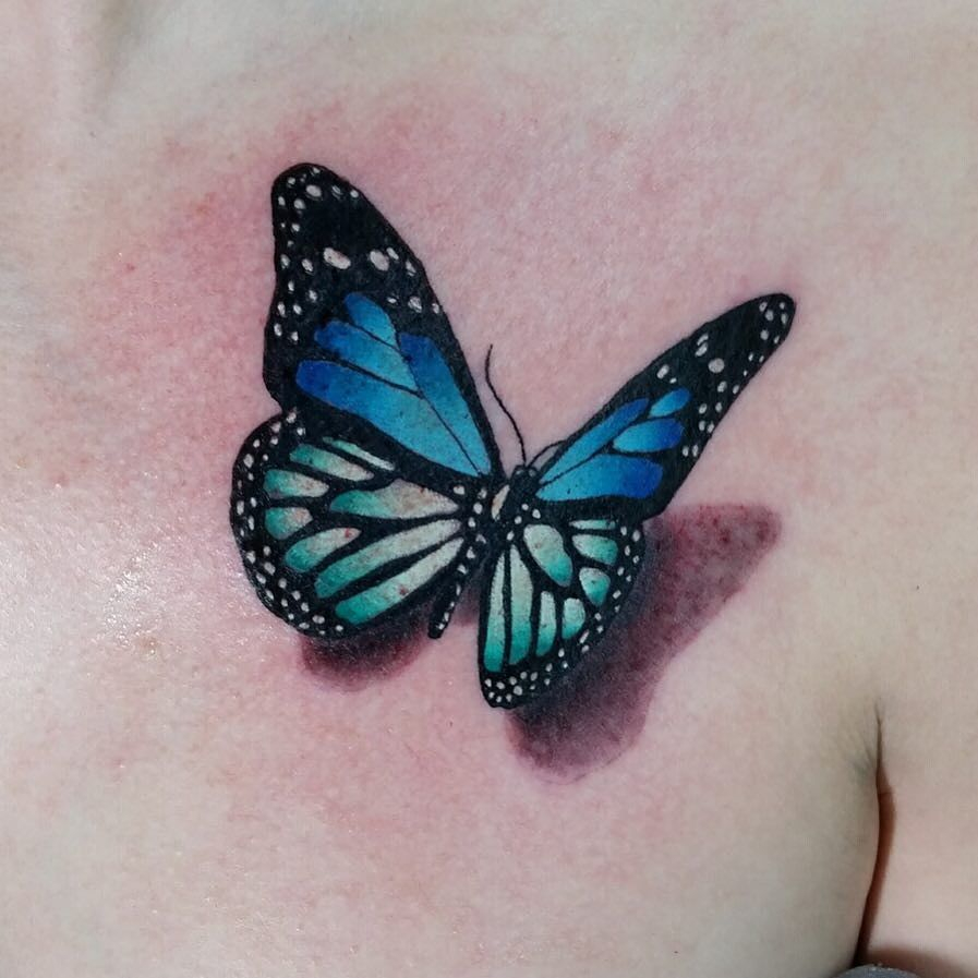 Blue Butterfly Tattoo Tattoo Blue Butterfly Tattoo Butterfly intended for measurements 897 X 897