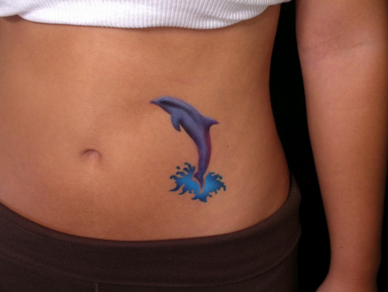 3. Dolphin Henna Tattoo Meaning - wide 4
