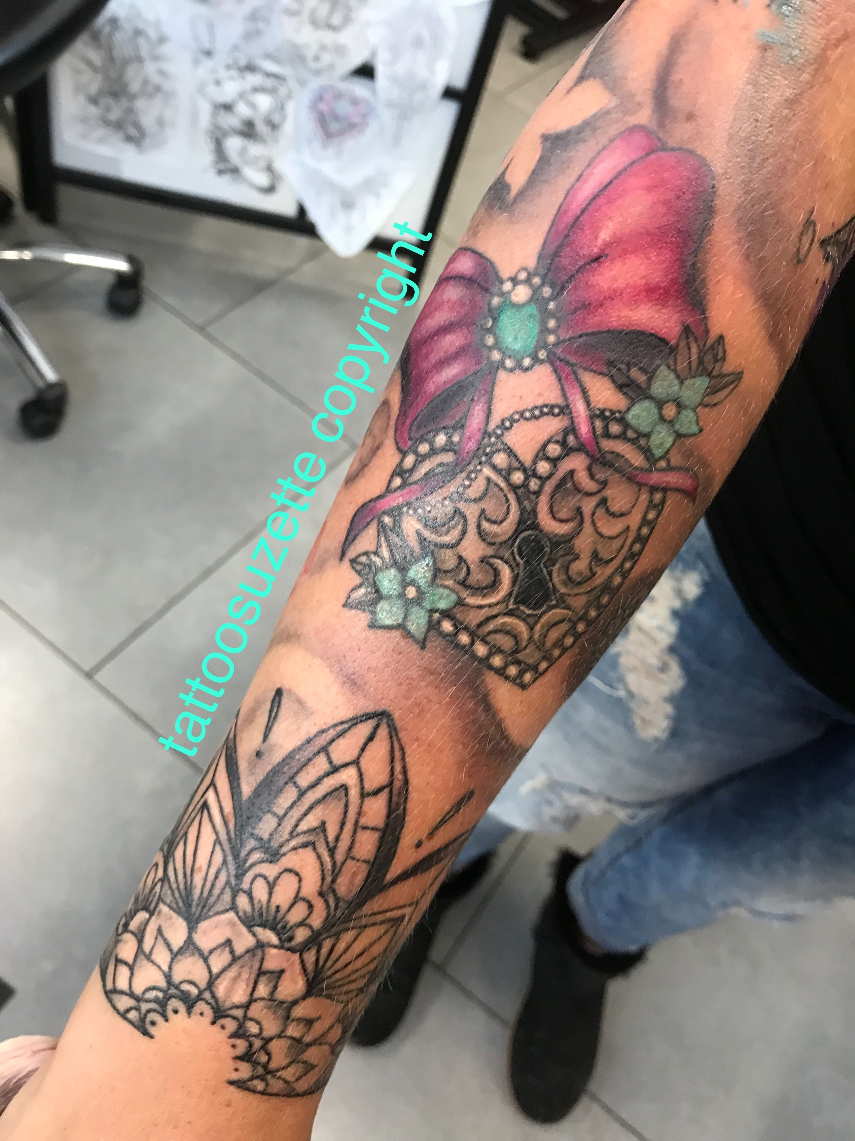 Bow Mandala Tattoo Tattoo Tattoos Mandala Tattoo Chest Tattoo with regard to measurements 3000 X 4000