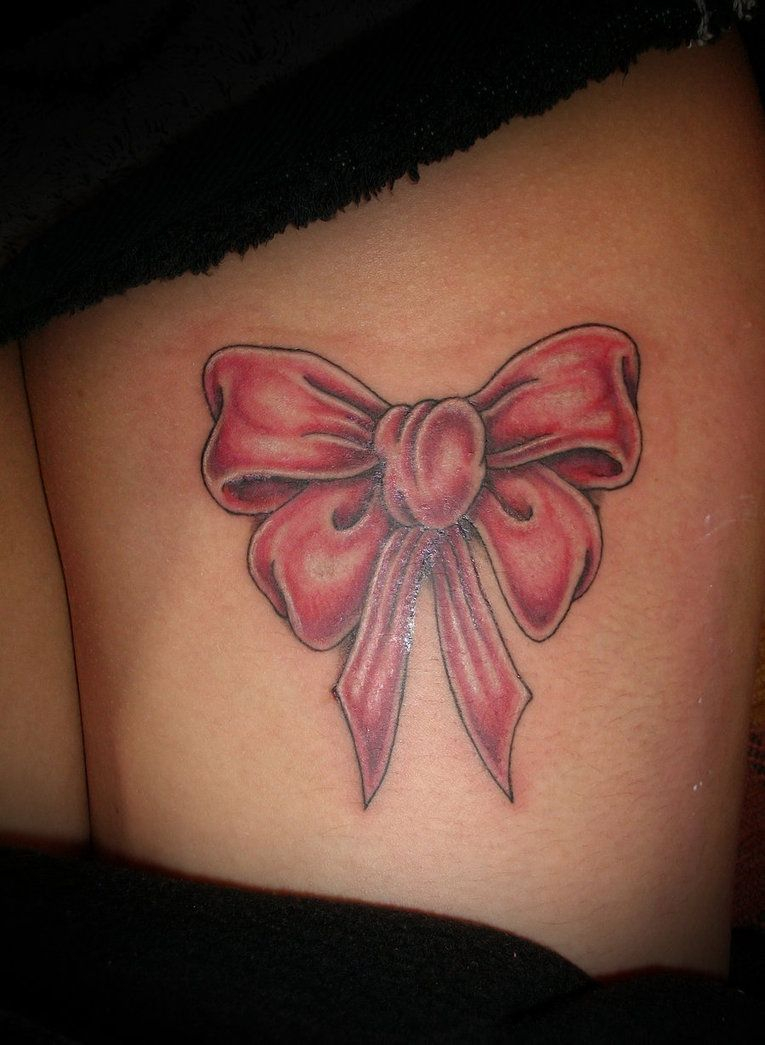 Bow Tattoo Tylerrthemesmer On Deviantart Ink Ribbon for size 765 X 1045