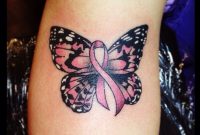 Breast Cancer Butterfly Tattoo Tattoos I Love Tattoos Spouse inside size 1277 X 1268