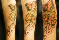 Bright And Cheery Butterflies And Sunflowers Butterfly Tattoo in size 5250 X 4000