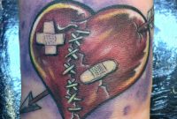 Broken Heart Tattoo Ian Flynn Ink Broken Heart Tattoo with regard to size 1936 X 2592