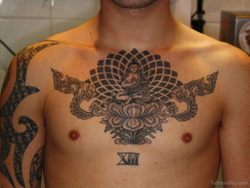 Buddha Tattoo On Chest Tattoo Designs Tattoo Pictures pertaining to size 1024 X 768