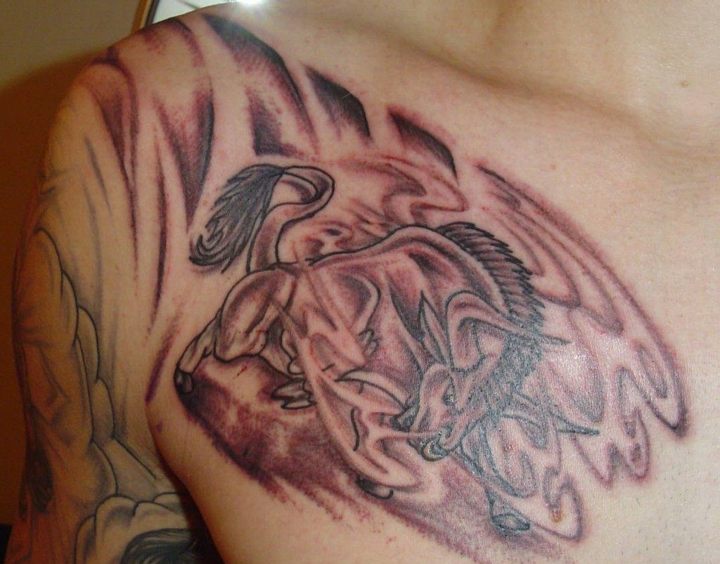 Bull Tattoo Art 50 Taurus Tattoos Free Tattoo Designs Tattoo intended for size 1024 X 802
