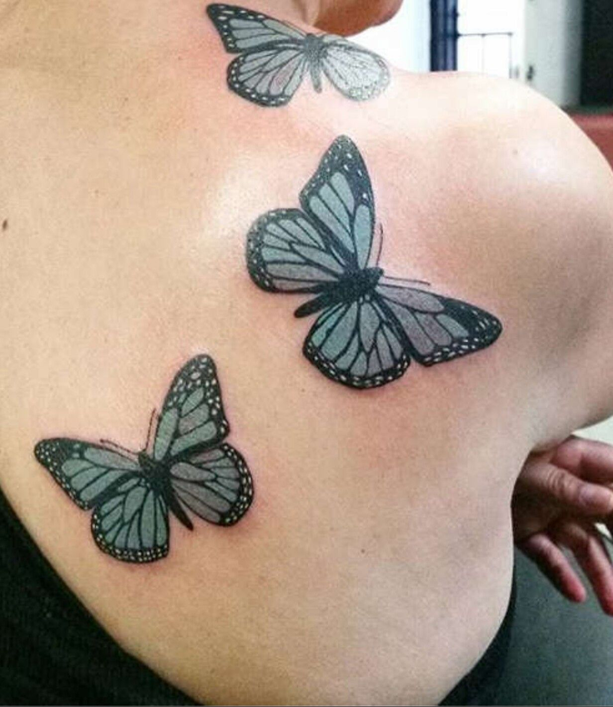 Butterflies Tattoos Butterfly Tattoo On Shoulder Blue Butterfly inside sizing 1232 X 1421