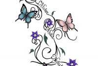 Butterfly And Flower Tattoo Designs Butterflies Tattoo regarding dimensions 900 X 1238