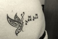 Butterfly And Music Notes Ink Inspired Tattoos Tattoo Quotes intended for dimensions 2112 X 2816