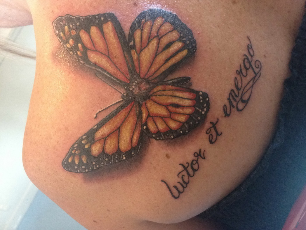 Butterfly Butt Tattoos pertaining to proportions 1048 X 786