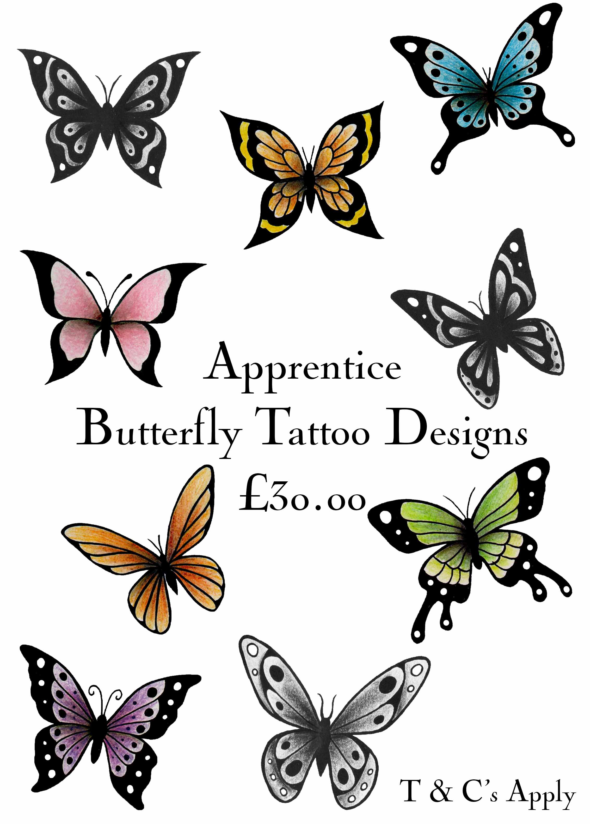 Butterfly Butterflies Colour Black And Grey Bright Tattoo with sizing 2264 X 3160