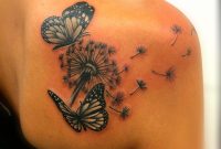 Butterfly Dandelion Tattoo Tattoos Dragonfly Tattoo Butterfly within dimensions 1080 X 1080