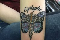 Butterfly Epileptic Tattoo Tattoos Medical Alert Tattoo Tattoos pertaining to size 2448 X 3264