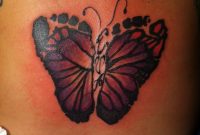 Butterfly Footprint Tattoo If I Have A Girl I Am So Getting This within dimensions 1936 X 2592