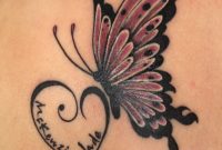 Butterfly Heart Daughters Name Tattoo Tattoo Likes Tattoos with size 2448 X 3264