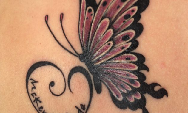 Butterfly Heart Tattoo Designs • Arm Tattoo Sites