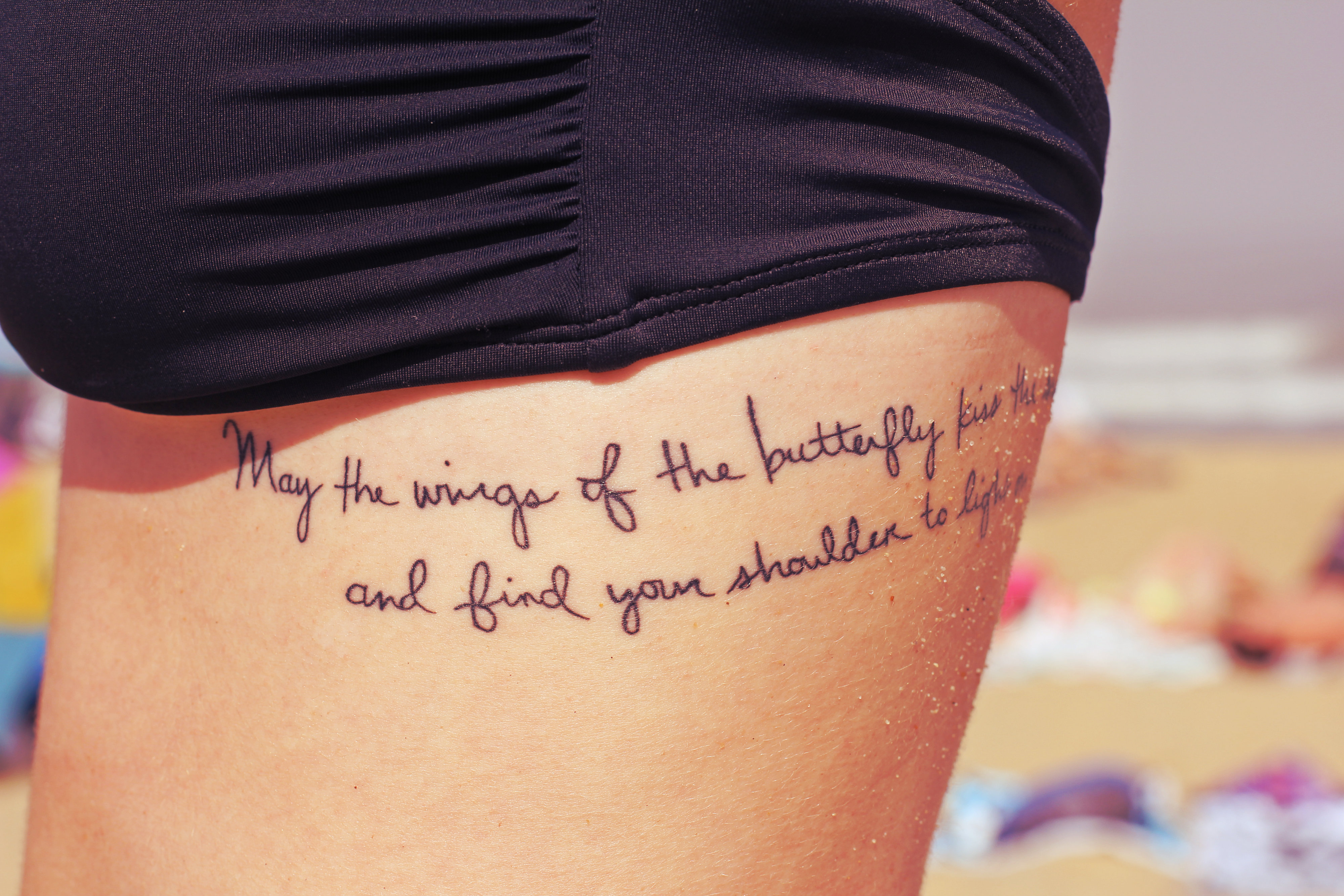 Butterfly Kisses Lyrics Tattoo Tattoo Collection for size 4000 X 2667