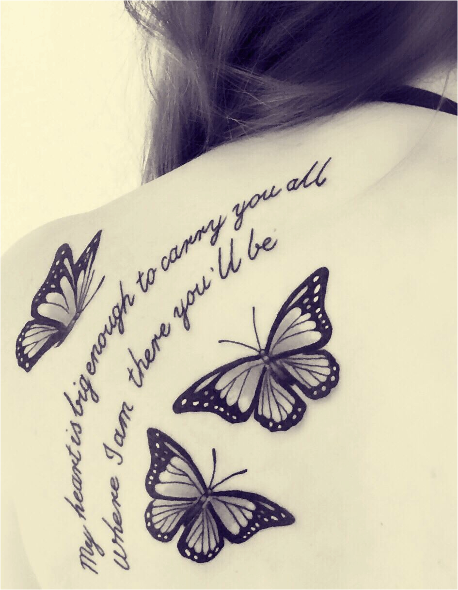 Butterfly Kisses Tattoo Designs Black And White Butterfly Tattoo with sizing 945 X 1217