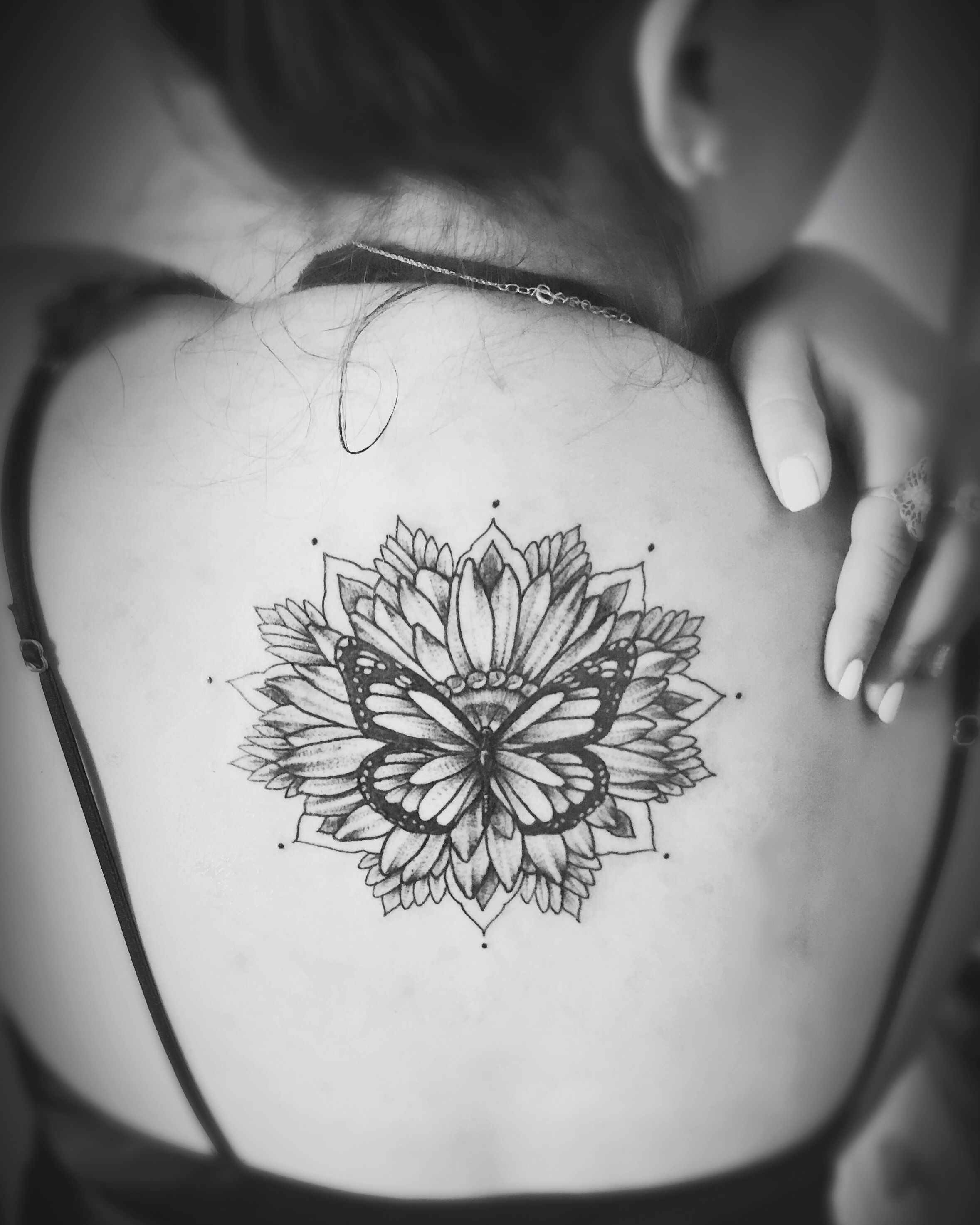 Butterfly Mandala Tattoo