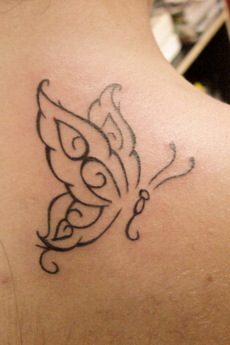 Butterfly Outline Tattoo Design Tattoos Book 65000 Tattoos Designs throughout sizing 800 X 1201