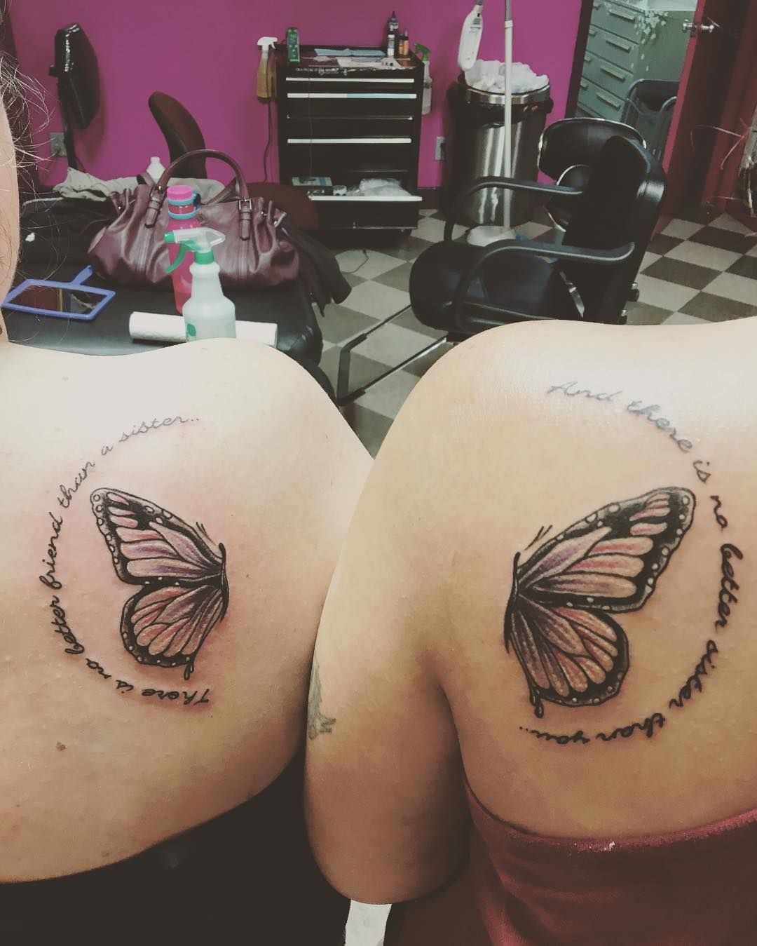 Butterfly Sister Tattoo Ideas Tatts Sister Tattoos Tattoos within measurements 1080 X 1349
