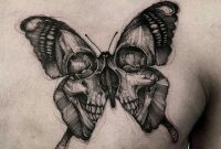 Butterfly Skull Tattoo Tattoo Ideas Moth throughout size 1073 X 1073