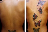 Butterfly Tattoo Addition To Tramp Stamp Tattoos Tattoos pertaining to size 1000 X 877