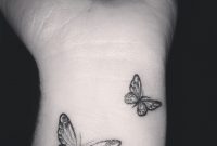 Butterfly Tattoo But 3 Butterflies Tattoo Tattoos Tiny pertaining to proportions 2340 X 2340