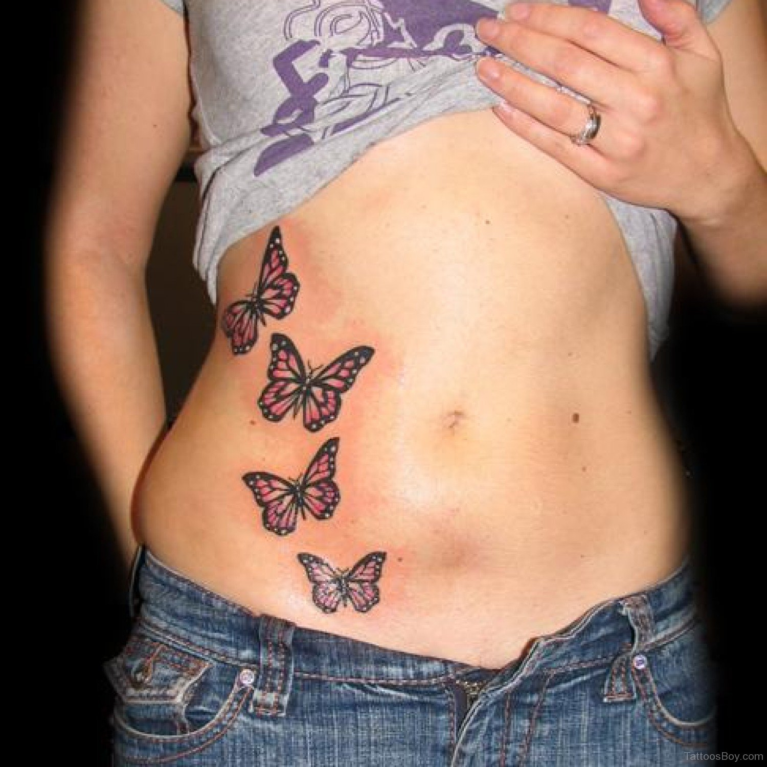 Butterfly Tattoo Design On Stomach Tattoo Designs Tattoo Pictures throughout measurements 1500 X 1500