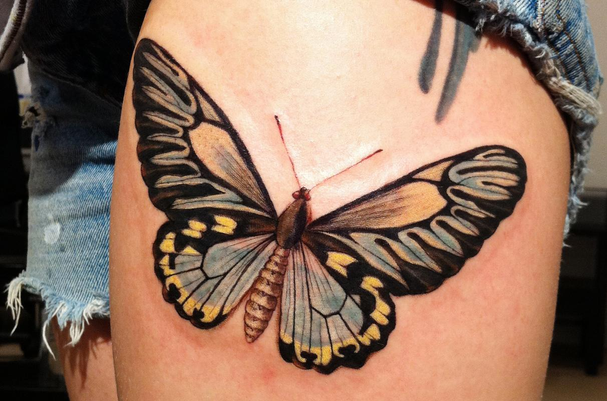 Butterfly Tattoo Designs 7020400 in size 1212 X 800