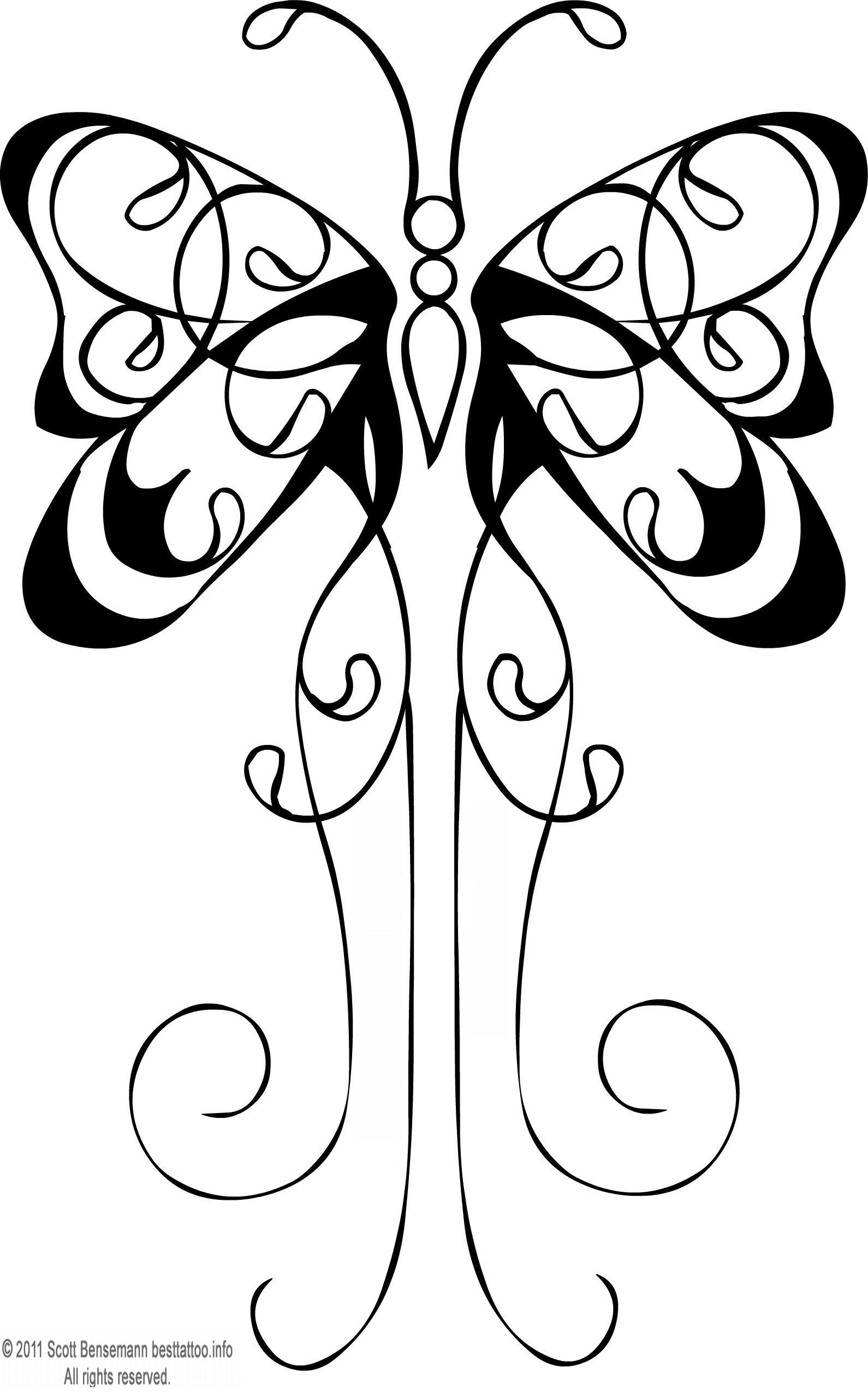 Butterfly Tattoo Flash Black Outline 1590x2558 Pixel Wallpaper with regard to dimensions 1590 X 2558
