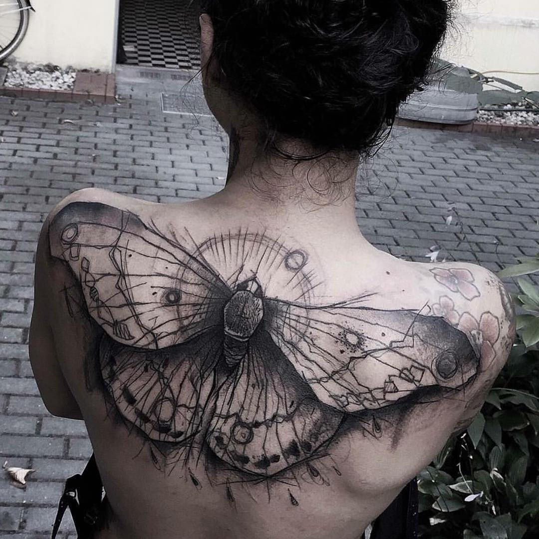 Butterfly Tattoo On Back Best Tattoo Ideas Gallery intended for sizing 1080 X 1080