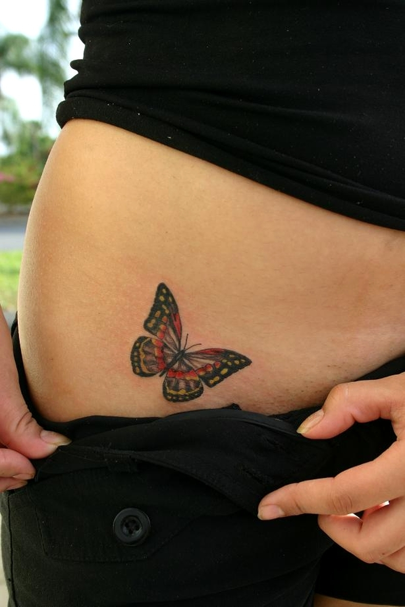 Butterfly Tattoo On Hip 2 Tattoos Book 65000 Tattoos Designs throughout size 800 X 1199
