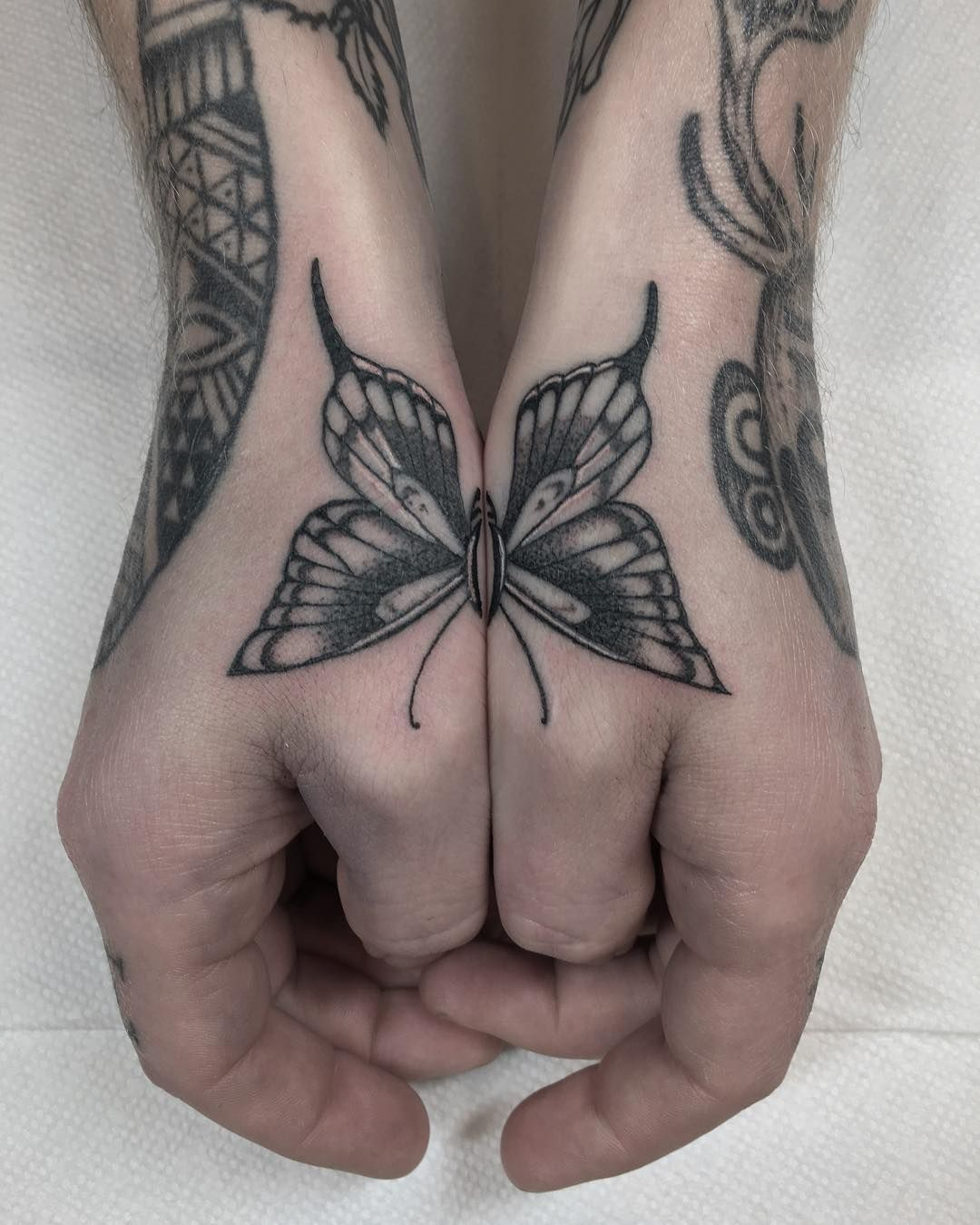 Butterfly Tattoo On The Hand Butterfly Tattoo Ideas Tattoos inside measurements 1080 X 1349