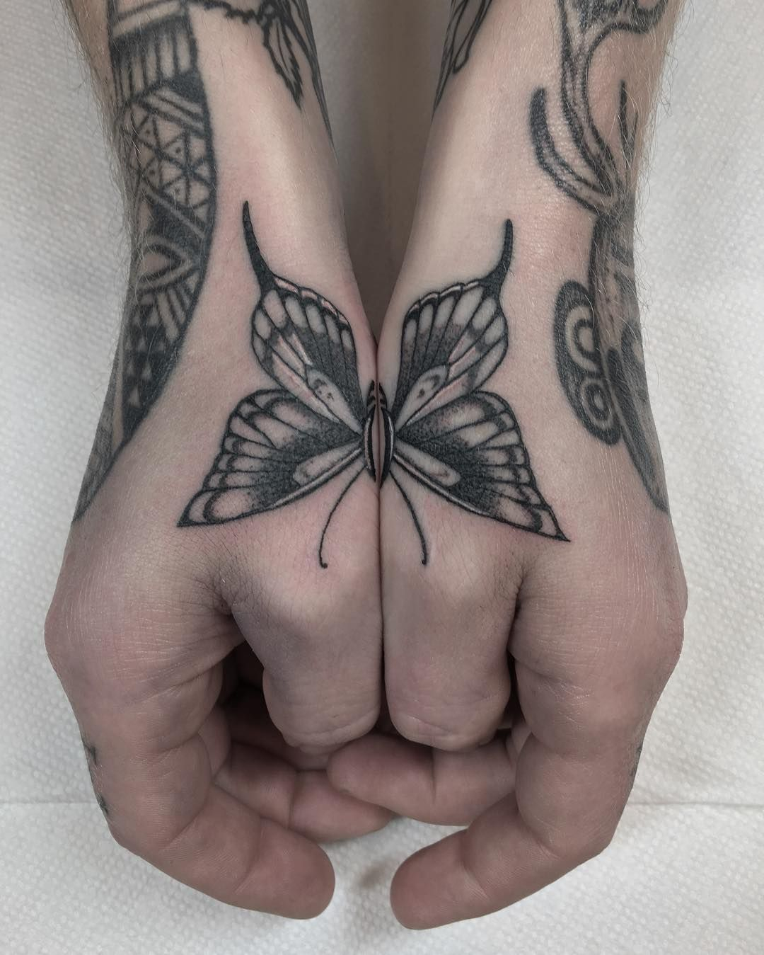 Butterfly Tattoo On The Hand Butterfly Tattoo Ideas Tattoos regarding dimensions 1080 X 1349