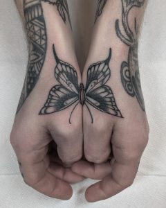 Butterfly Tattoo On The Hand Butterfly Tattoo Ideas Tattoos with regard to measurements 1080 X 1349