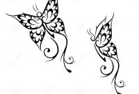 Butterfly Tattoo Stock Vector Illustration Of Element 102092510 with regard to measurements 1300 X 1311