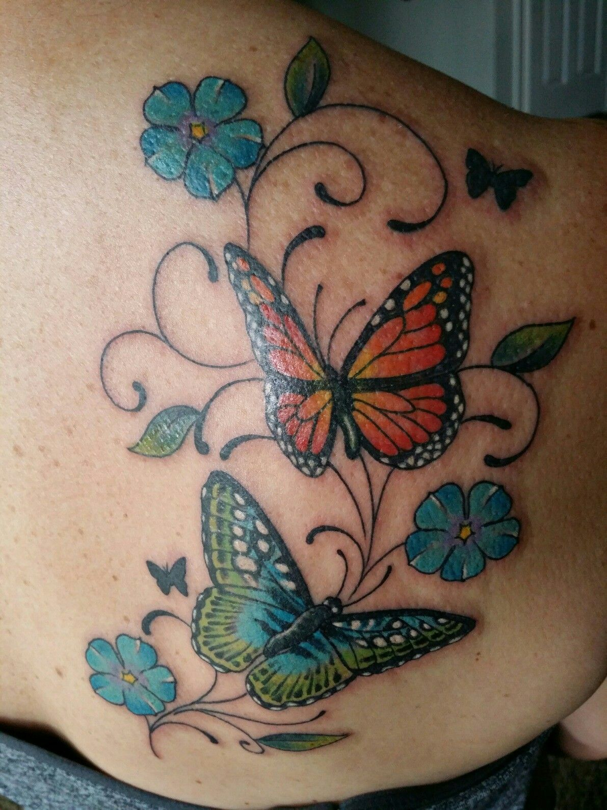 Butterfly Tattoo Tattoo Designs Tattoos Butterfly Thigh Tattoo within sizing 1191 X 1588