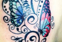 Butterfly Tattoo With Childrens Names Tattoo Tattoos With Kids pertaining to sizing 1691 X 1890