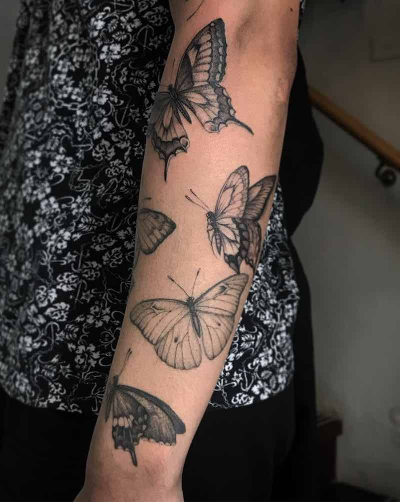 Butterfly Tattoos Best Butterfly Tattoos Tattoos Flower Tattoos pertaining to measurements 800 X 1003