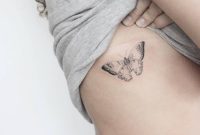Butterfly Tattoos On The Right Side Ribcage Rib Tattoos Tattoos with proportions 1000 X 1000