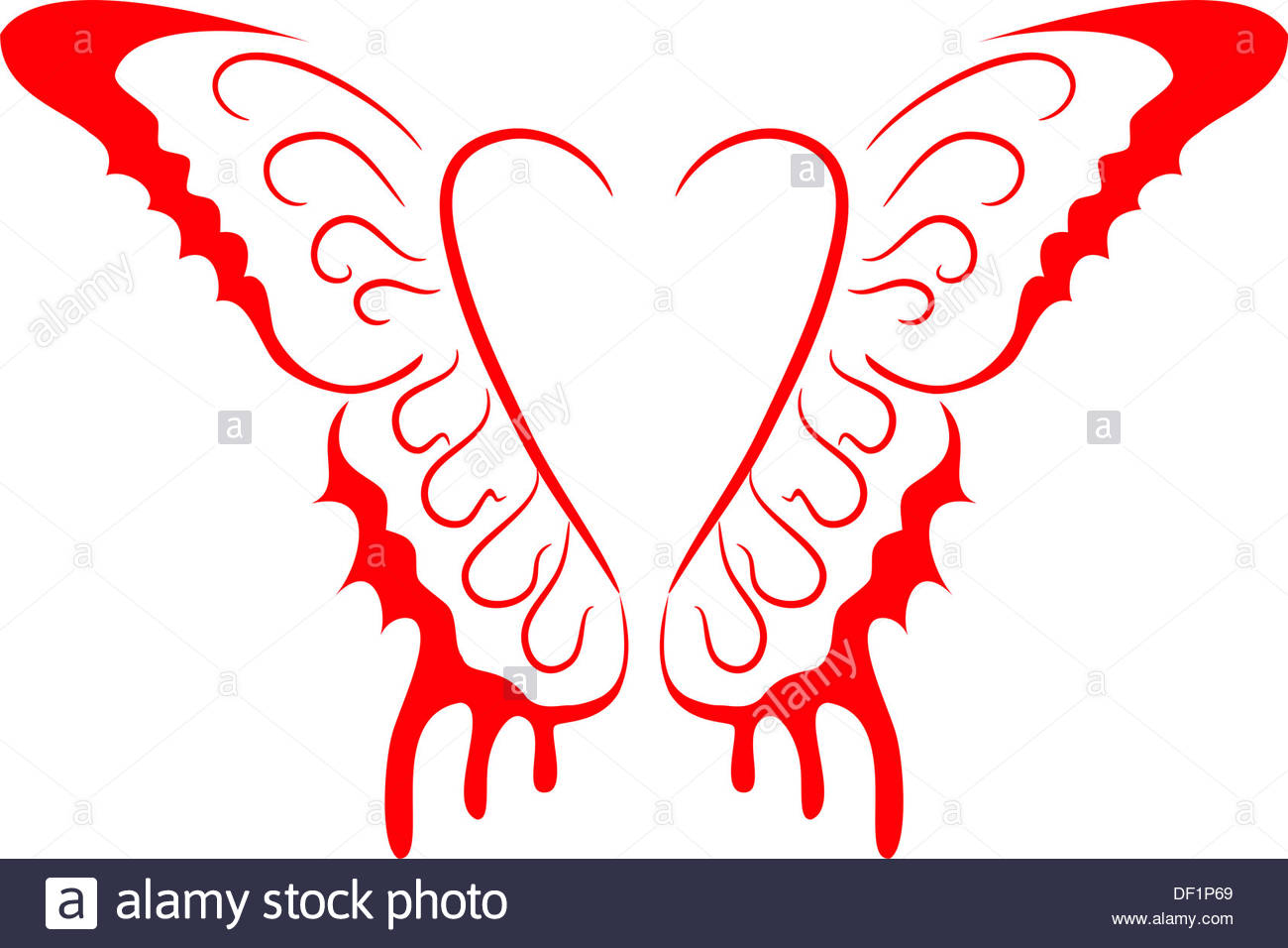 Butterfly Wings Tattoo Stock Photos Butterfly Wings Tattoo Stock for sizing 1300 X 956