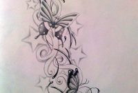 Butterfly With Stars Tattoo Designs Butterfly And Stars pertaining to sizing 774 X 1032