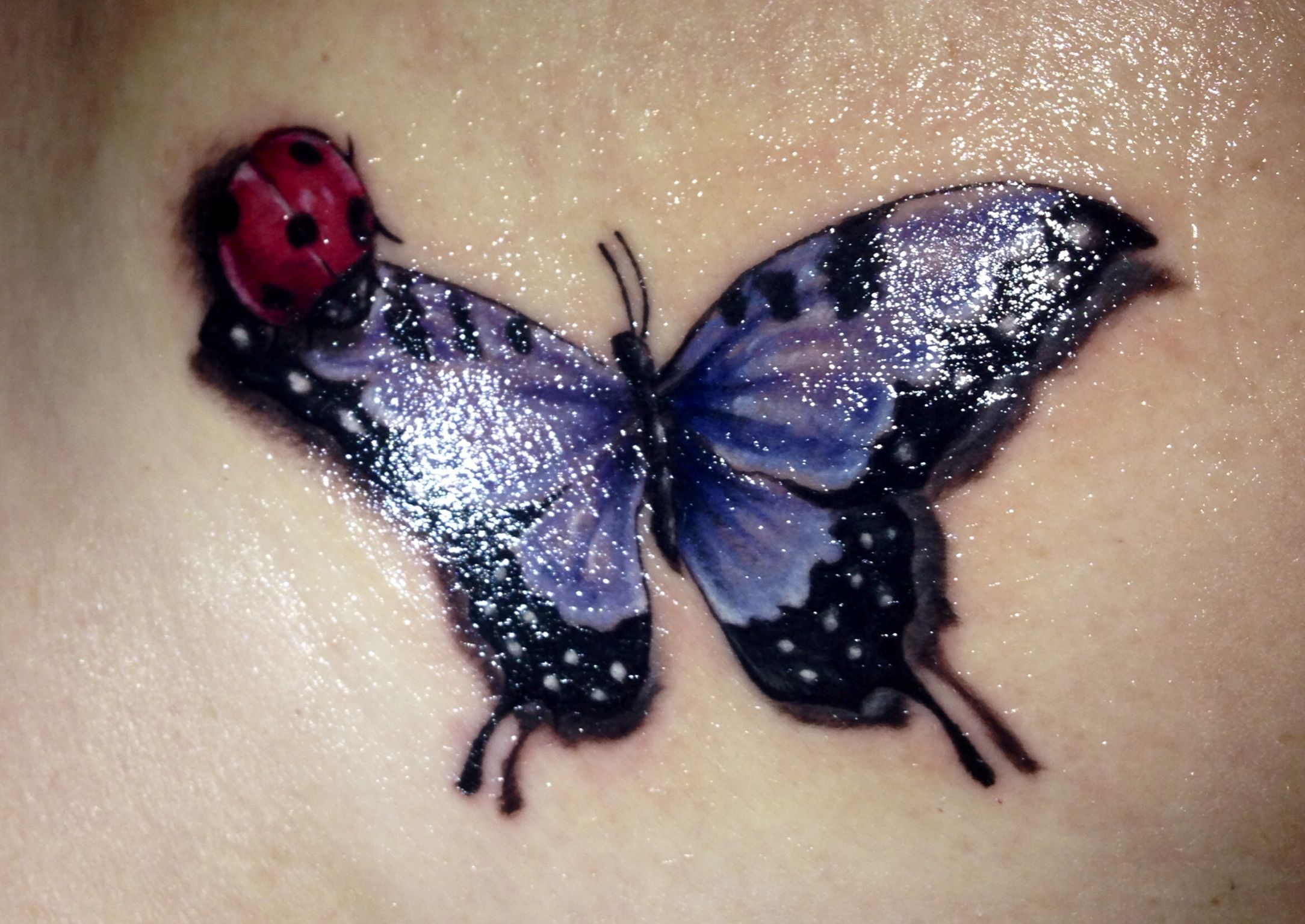 Butterflylady Bug Tattoo Hair And Makeup Bug Tattoo Lady Bug intended for dimensions 2168 X 1535