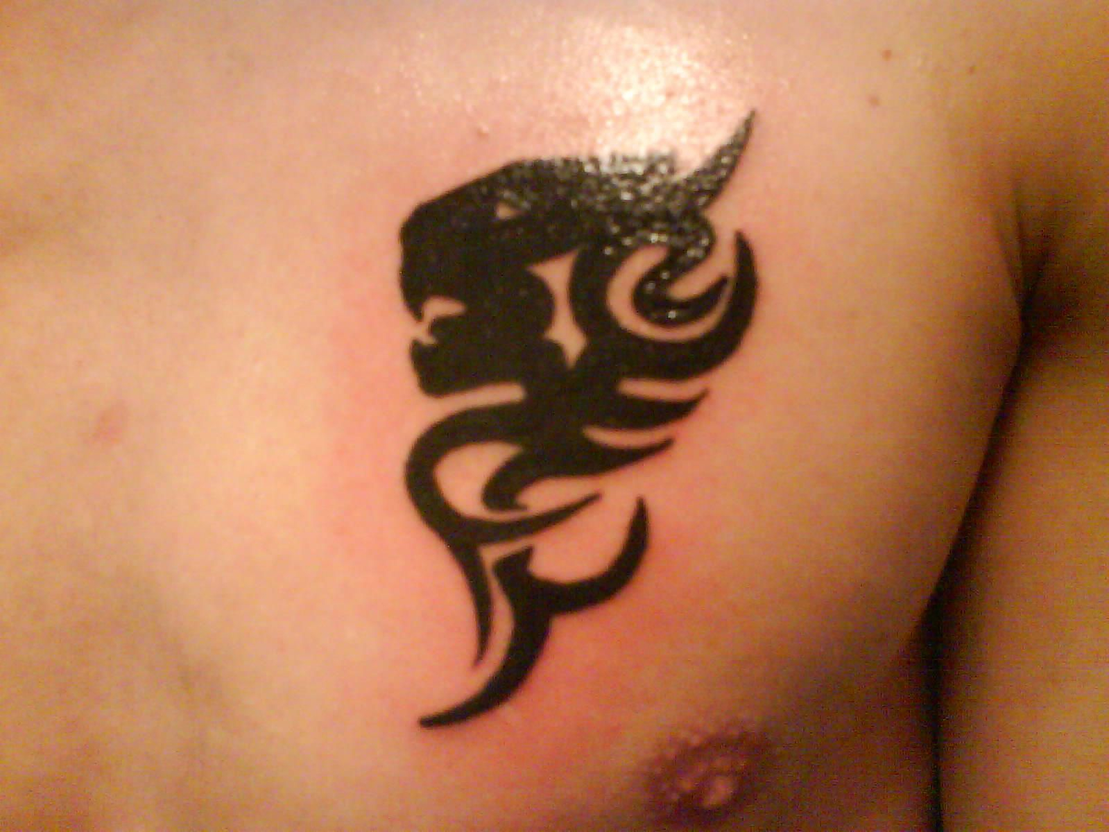 Capricorn Tattoos For Men Tribal Capricorn Tattoo Designs Tattoos throughout sizing 1599 X 1200