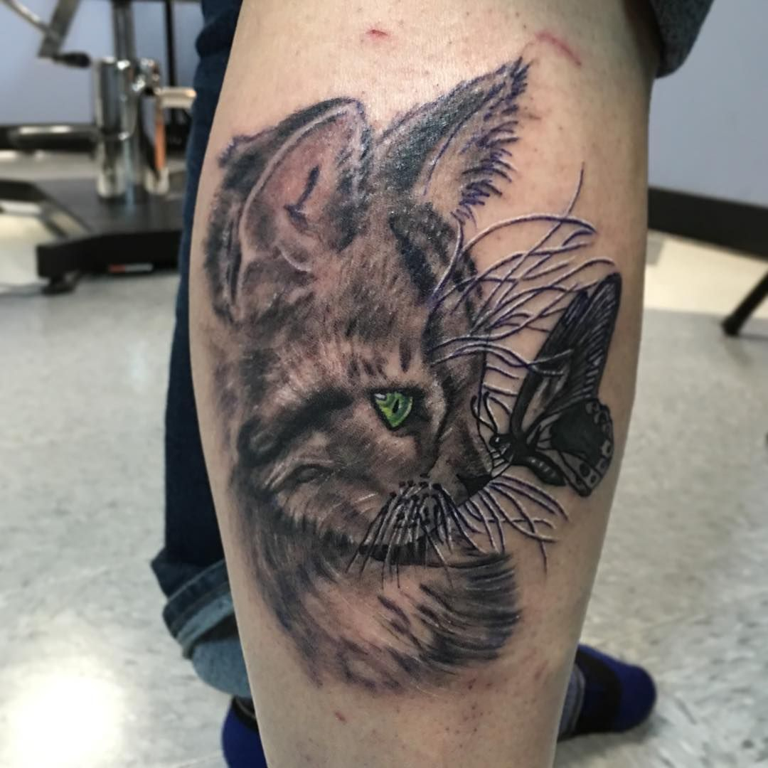 Cat Tattoo Portrait Tattoo Ideas Cat Tattoo Tattoos Tattoo Designs regarding sizing 1080 X 1080