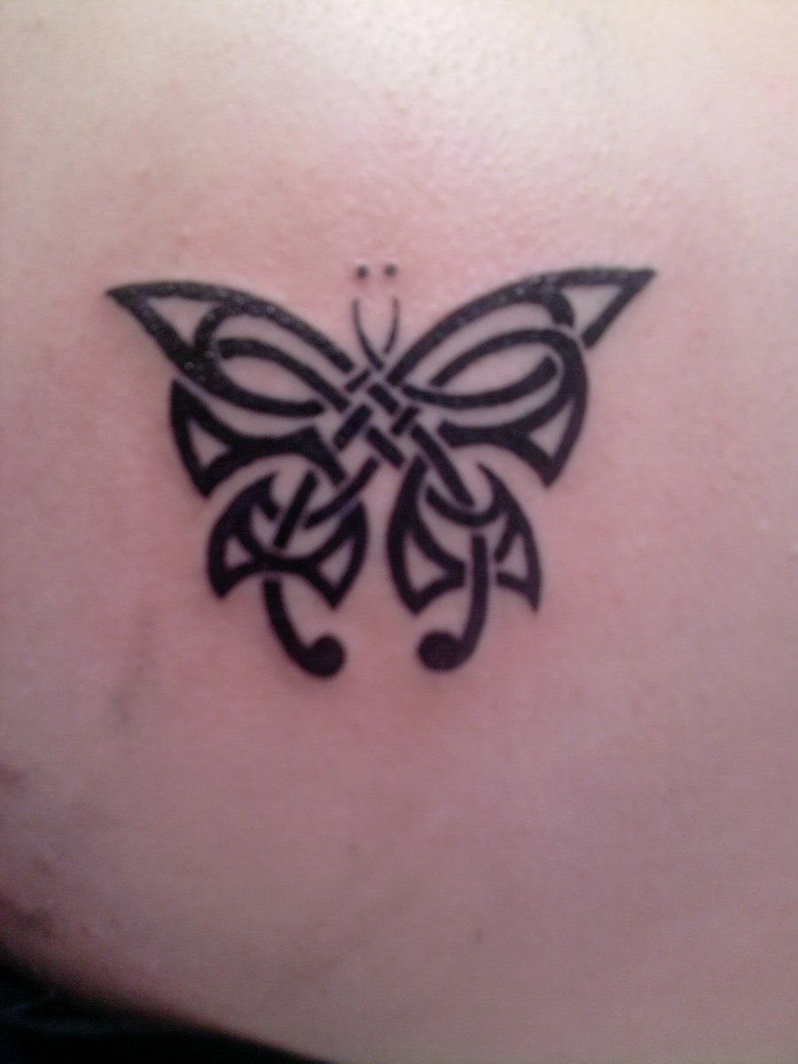 Celtic Butterfly Tattoo Skyelana On Deviantart Mine Butterfly for measurements 900 X 1200