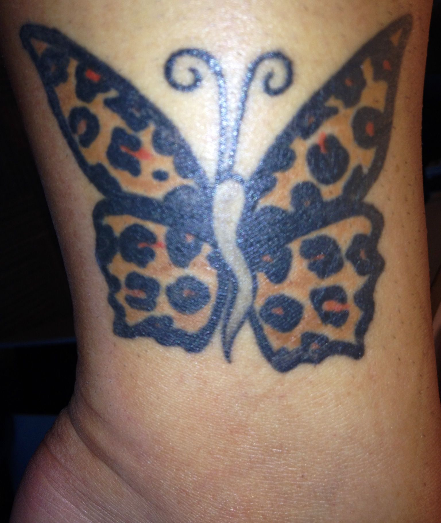 Cheetah Butterfly Tattoo Fav Tattoos Tattoos Print Tattoos pertaining to sizing 1536 X 1820