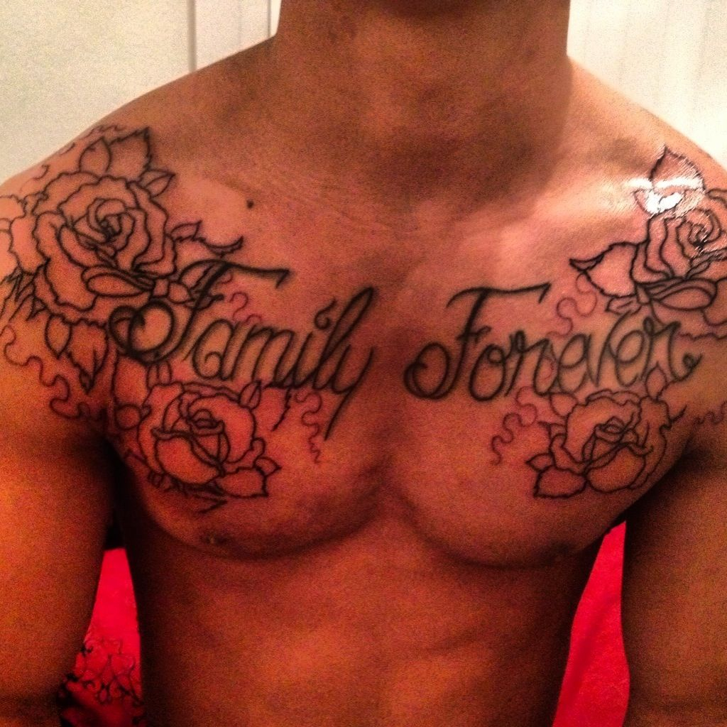 Chest Piece Almost Finished Tattoo Roses Familyforever Addicted pertaining to sizing 1024 X 1024