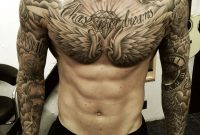 Chest Piece And Sleeve Tattoos Tatuagem No Peito Tatuagens No within proportions 852 X 1136